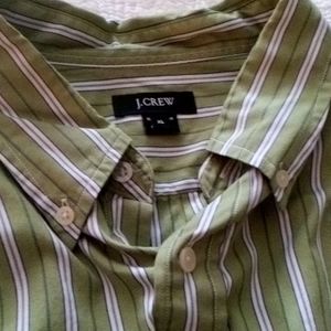 Classic Oxford Shirt Green J.Crew